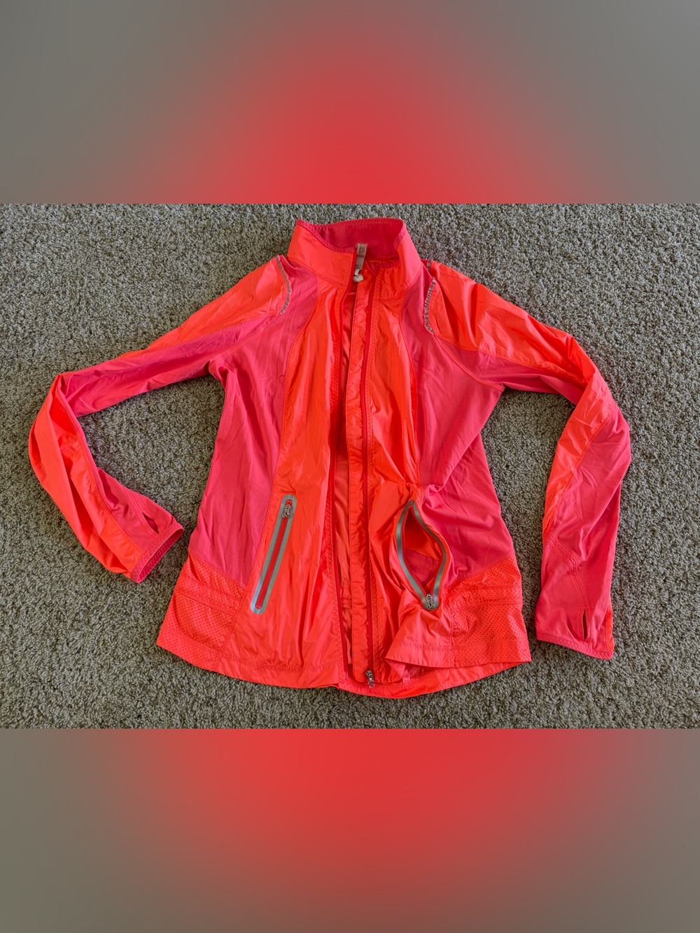 Lululemon Nothin' but Run Reflective Jacket